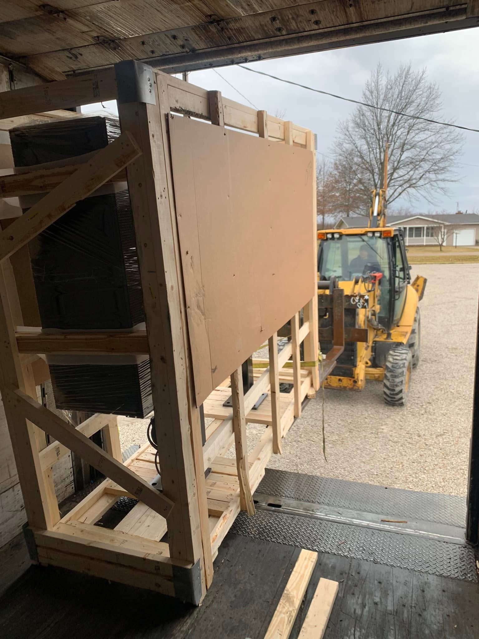 LED sign installation