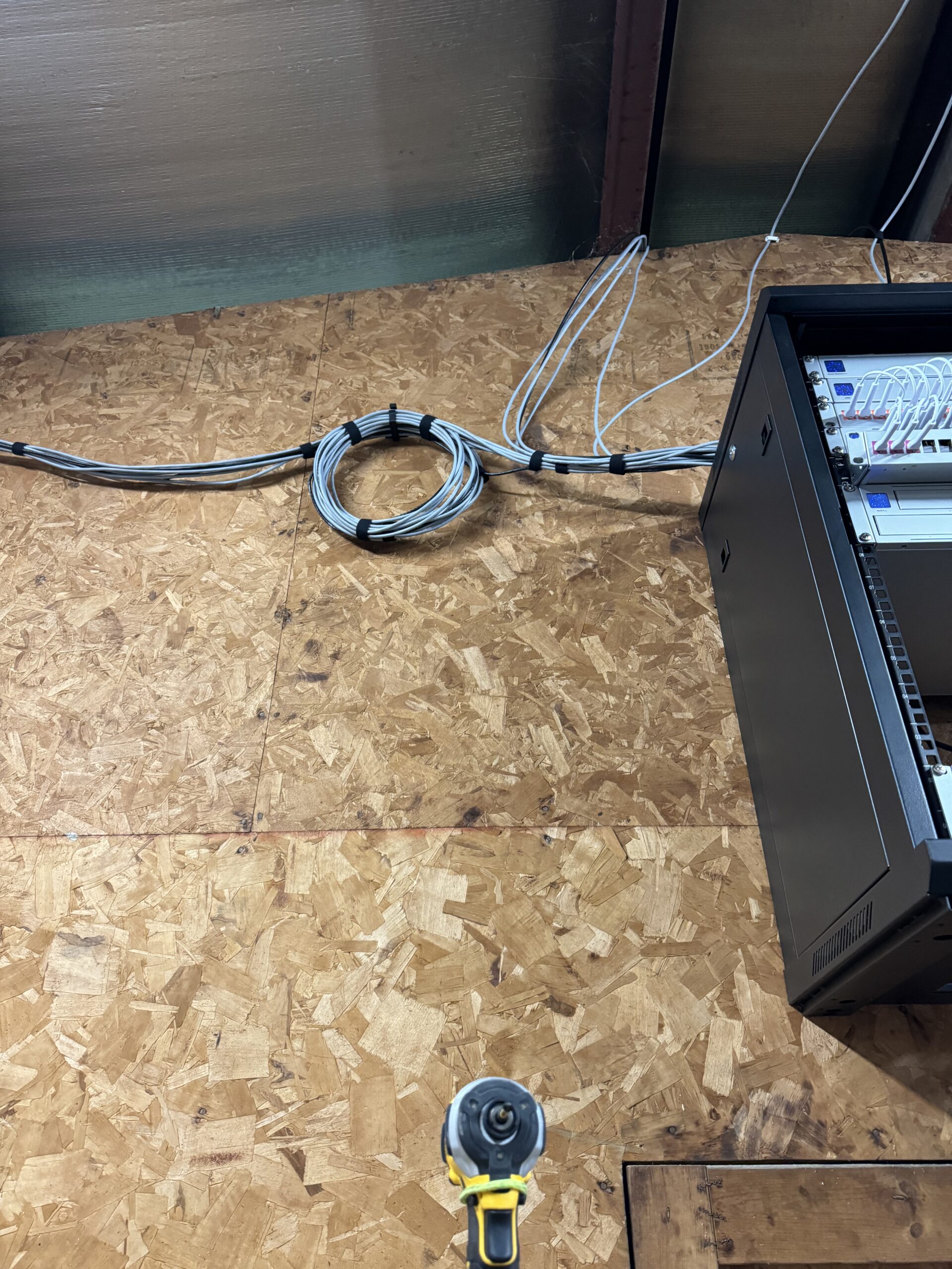 Network cabling implementation